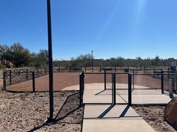 Pet friendly community with private dog park